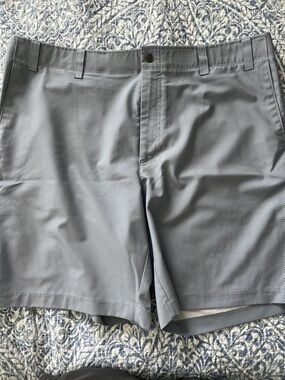 Callaway Light Blue Textured Golf Shorts